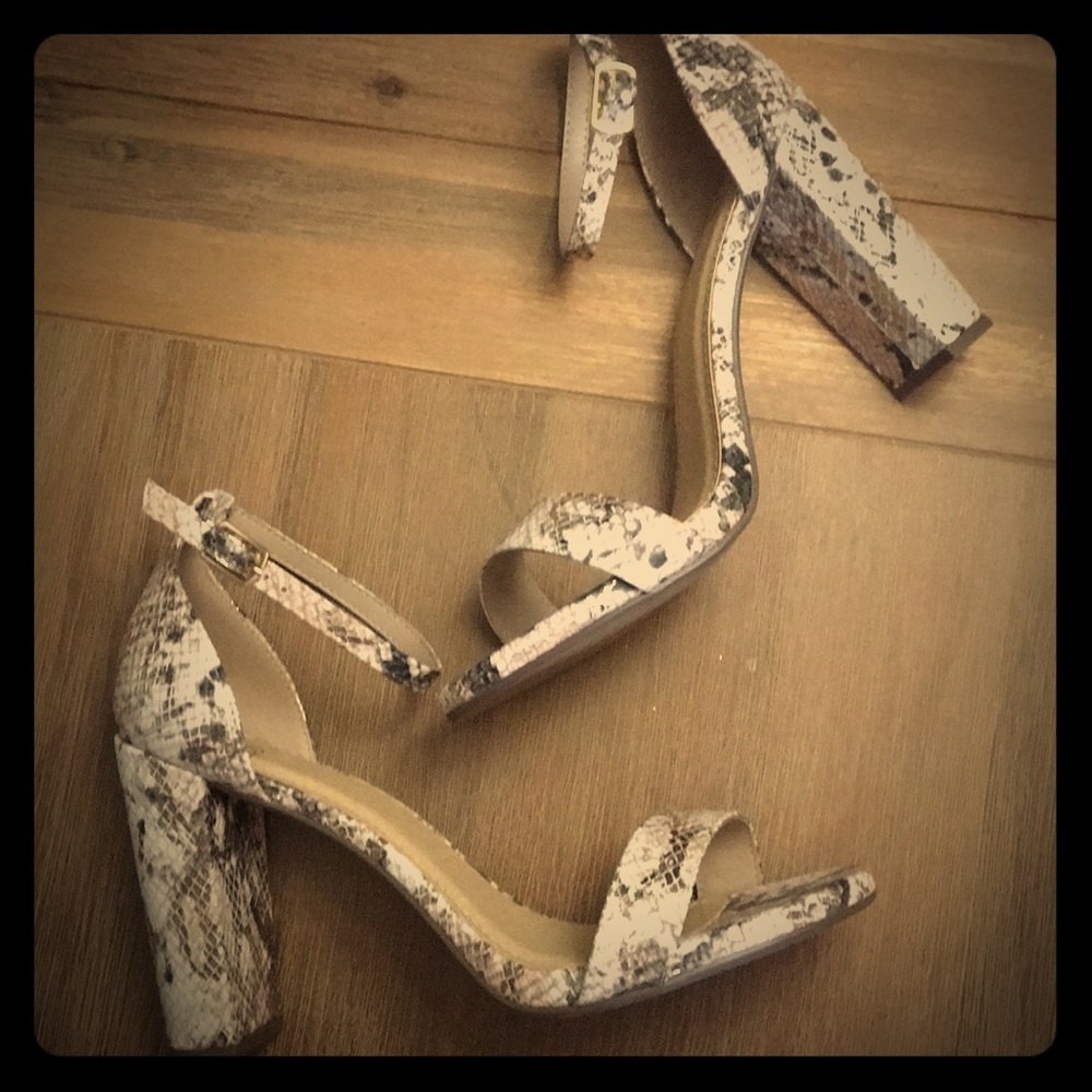 Snakeskin Sandals